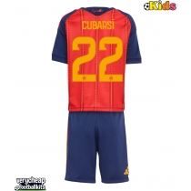 Spain Pau Cubarsi #22 Replica Home Minikit World Cup 2026 Short Sleeve (+ pants)